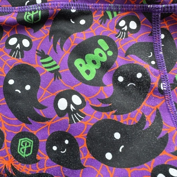 Born Primitive Purple Halloween Athletic Shorts Size Medium - Picture 3 of 4